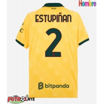 Camiseta AC Milan Pervis Estupinan #2 Tercera Equipación 2025-26 manga corta